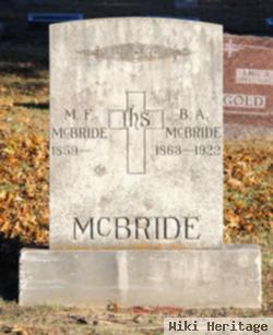 B A Mcbride