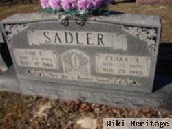 Samuel E Sadler