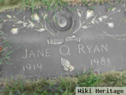 Jane O Ryan