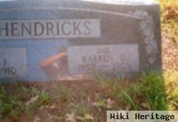 Warren D Hendricks