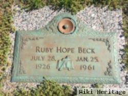 Ruby Hope Beck