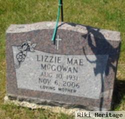 Lizzie Mae Mcgowan