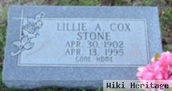 Lillie A Goode Cox Stone