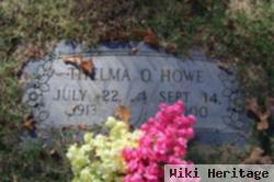 Thelma O Howe