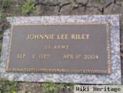 Johnnie Lee Riley