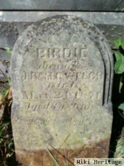 Mary Eliza "birdie" Welch