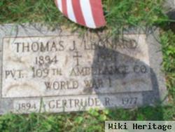 Thomas J Leonard