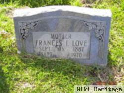 Francis A. "fannie" Ivy Love