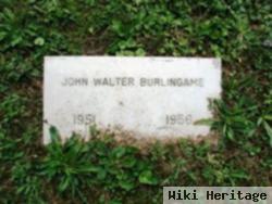 John Walter Burlingame