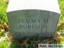 Pluma M. Robison