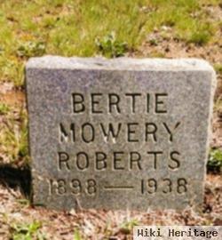 Bertie Mowery Roberts