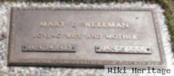 Mary Emma Burgess Wellman