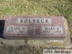 Mary B Gstohl Kolbeck