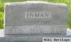 Joseph R. "joe" Inman