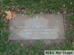 Samuel S Mccormick