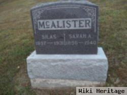 Sarah A. Thompson Mcalister