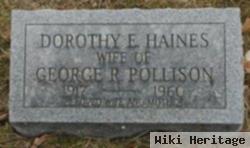 Dorothy E. Haines Pollison