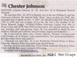 Pfc Erick Chester Johnson, Sr