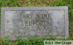 Mary Mink Ledford