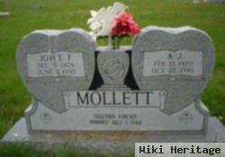 Joyce F. Mollett