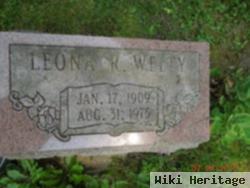 Leona R Miller Welty