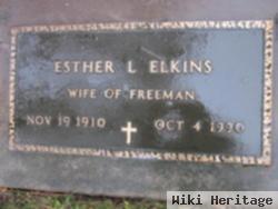 Esther L. Elkins