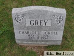 Charlotte Mae Croll Grey