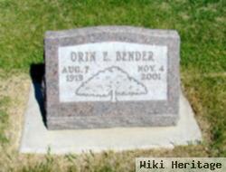 Orin Eugene Bender