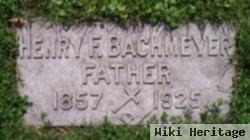 Henry F. Bachmeyer