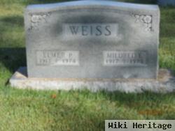 Mildred J Cariens Weiss