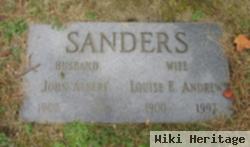 Louise E Andrews Sanders