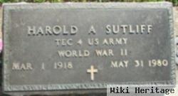 Harold A Sutliff