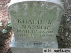 Khalil M Nasser