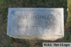 Maie Elizabeth Hillman Fowler