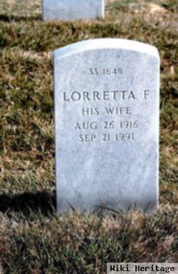 Lorretta F Rosenthal