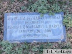 Mary Emily Harvey Burke