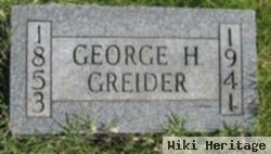 George H Greider