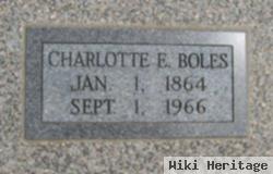 Charlotte Elizabeth Oldfield Boles