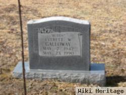 Everett W. "buddy" Galloway