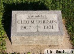 Cleo M Robinson