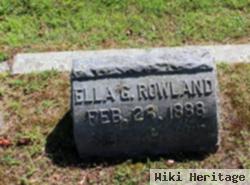 Ella G Rowland