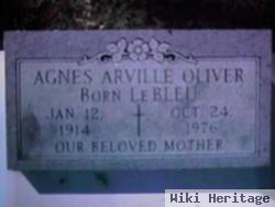 Agnes Arville Lebleu Oliver