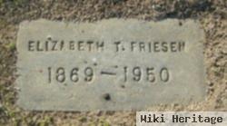 Elizabeth Thiessen Friesen