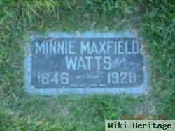 Wilhelmina Marcusson "minnie" Jensen Watts