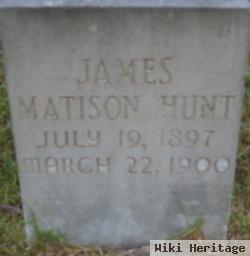 James Matison Hunt