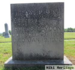 Rufus Haydon, Sr