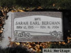 Sarah Earl Bergman