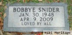 Bobbye Snider