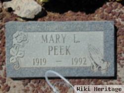 Mary L. Peek