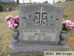 F. Geneva Toineeta Welch